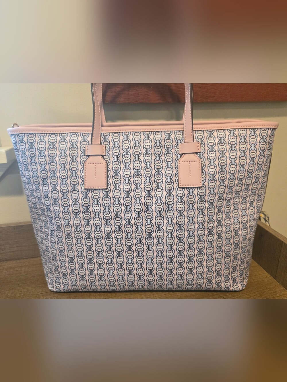 Tory Burch Gemini Link Tote Coastal Pink - Picture 2 of 4